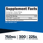 Nutricost Creatine HCl Powder (8 OZ) – CON-CRET Creatine Hydrochloride, 300 Servings