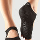 ToeSox Half Toe Bellarina Women's Yoga Grip Socks