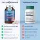 OCEAN ESSENCE Total Bone Support - Plant-Based Algae Calcium for Bone Density & Strength | 120 Capsules
