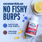 Oceanblue Omega-3 2100 with CoQ10 | Triple-Strength Fish Oil + CoQ10 | Orange Flavor | Heart Support | 90 Softgels