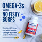 Oceanblue Omega-3 2100 with CoQ10 | Triple-Strength Fish Oil + CoQ10 | Orange Flavor | Heart Support | 90 Softgels