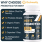 Ocshesally Probiotics for Men – 500B CFU, 12 Strains, 120 Capsules