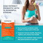 Omax3 Probiotic & Prebiotic 50B CFU - 10 Strains, Vegan + Chicory Inulin