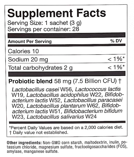 OMNi BiOTiC Stress Release – Probiotic for Stress & Gut-Brain Support (Vegan, Non-GMO, 28 Packets)