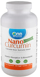 One Planet Nutrition Nano Curcumin 500 mg Veggie Capsules – High Absorption, 120 Servings
