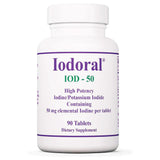 Optimox Iodoral 50 mg - Iodine & Potassium Iodide Supplement for Thyroid & Immune Support | Non-GMO & Gluten-Free - 90 Servings