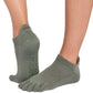 ToeSox Low Rise Full Toe Women's Yoga Grip Socks