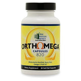 Ortho Molecular Orthomega 820 — High-Concentration Omega-3 Fish Oil Gels (60 Soft Gels)