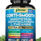 Parrox Corti-Smooth Cortisol Support Capsules with Magnesium & Adaptogens | 180 Caps