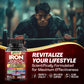 Parrox Elemental-Iron: Slow-Release Iron with Probiotics, Beetroot, Turmeric & B Vitamins – 2 Pack, 60 Capsules Each