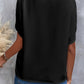 Pauline - Elegant V-Neck Top with Stylish Sleeves For Just That Special Touch
