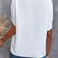 Pauline - Elegant V-Neck Top with Stylish Sleeves For Just That Special Touch