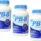 PB8 Probiotic - 3 Pack | 14 Billion CFU per Bottle | 8 Strains | Dairy/Gluten/Soy Free