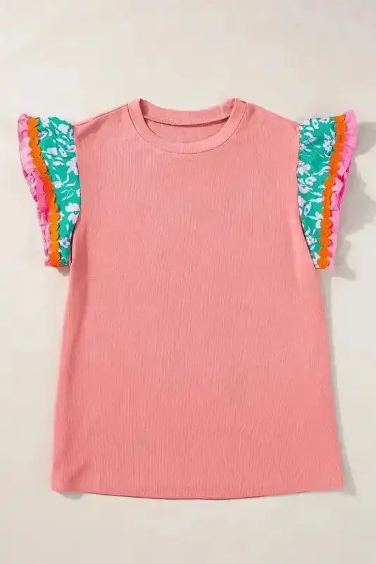 Belle Floral Sleeves Blouse