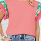 Belle Floral Sleeves Blouse