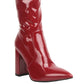 Pluto Block Heel Stiletto Ankle Boot