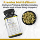 Premier Research Labs Multi-Vitamin – Immune, Brain & Heart Support | Vegan, Gluten & Soy Free | 120 Capsules