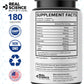 Real Science Nutrition Pulmonary Miracle COPD Relief & Lung Detox Capsules – 60 Caps (Pack of 3)