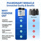 Real Science Nutrition Pulmonary Miracle COPD Relief & Lung Detox Capsules – 60 Caps (Pack of 3)
