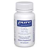 Pure Encapsulations CoQ10 60 mg Capsules – Energy, Brain & Cardiovascular Support