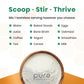 Pure Therapro Rx TriActive Collagen Plus – Unflavored Multi Collagen Powder, 30 Servings