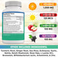 NEW AGE Quercetin Zinc Vitamin C Bromelain Elderberry — 180 Count Immune Support Formula