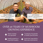 Real Mushrooms Chaga Capsules – Organic Chaga Extract, Vegan & Non-GMO, 300 Capsules