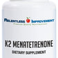 Relentless Improvement Vitamin K2 MK4 15,000 mcg — High-Potency, Soy-Free Vegi-Capsules