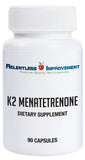 Relentless Improvement Vitamin K2 MK4 15,000 mcg — High-Potency, Soy-Free Vegi-Capsules