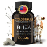 RHEASILVIA Rhea Bovine Colostrum Capsules for Women | Gut Health, Immune Support, Digestive Wellness