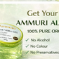 Ammuri Organic Aloe Vera Gel 300g – Pure, Alcohol-Free Gel for Face, Body & Hair