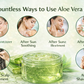 Ammuri Organic Aloe Vera Gel 300g – Pure, Alcohol-Free Gel for Face, Body & Hair