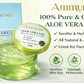 Ammuri Organic Aloe Vera Gel 300g – Pure, Alcohol-Free Gel for Face, Body & Hair