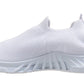 Ronda Womens Ladies Slip On Sports Trainers Sneakers Shoes White
