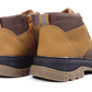 Jayden Kids fleece Hi top trainers Ankle boots Camel brown
