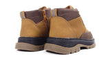 Jayden Kids fleece Hi top trainers Ankle boots Camel brown