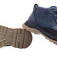 Jayden Kids fleece Hi top trainers Ankle boots Navy