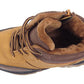 Jayden Kids fleece Hi top trainers Ankle boots Camel brown
