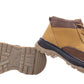 Jayden Kids fleece Hi top trainers Ankle boots Camel brown