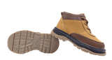 Jayden Kids fleece Hi top trainers Ankle boots Camel brown