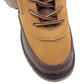 Jayden Kids fleece Hi top trainers Ankle boots Camel brown