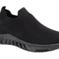 Ronda Womens Ladies Slip On Sports Trainers Sneakers Shoes Full Black