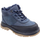 Jayden Kids fleece Hi top trainers Ankle boots Navy