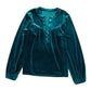 Elegant Skobeloff Beaded Velvet Blouse for Sophistication
