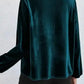 Elegant Skobeloff Beaded Velvet Blouse for Sophistication