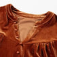Elegant Skobeloff Beaded Velvet Blouse for Sophistication