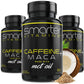 Smarter Energy Pills 3-Pack – 200mg Caffeine, Maca & Coconut MCT, 150 Softgels