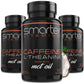 SmarterVitamins 3-Pack Caffeine Pills with L-Theanine & MCT Oil | Extended-Release Energy & Focus
