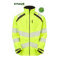 PULSAR® LIFE LFE965 GRS Women's Waterproof Hi-Vis Softshell Jacket Yellow
