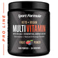 Sport Formula 99 Multivitamin Powder – Fruit Punch Drink Mix with BCAAs, Electrolytes, Vegan & Keto Friendly